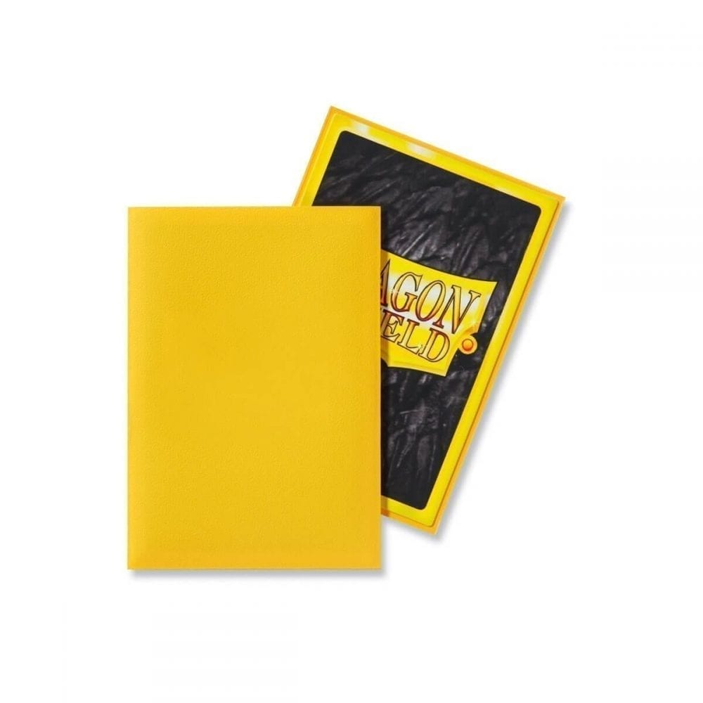 | Sleeves | Dragon Shield - Yellow Matte
