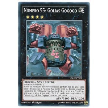 Yu-Gi-Oh! | Estrelas Globais | Número 55: Golias Gogogo - WSUP-PT007