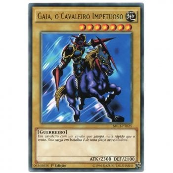 Yu-Gi-Oh! | Pacote do Milênio | Gaia, o Cavaleiro Impetuoso - MIL1-PT025