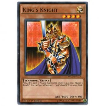 Yu-Gi-Oh! | Decks Lendários do Yugi | King's Knight - YGLD-ENC15