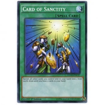 Yu-Gi-Oh! | Decks Lendários do Yugi | Card of Sanctity - YGLD-ENC27