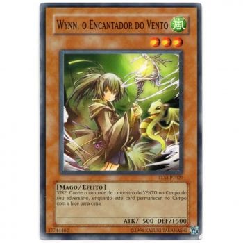 Yu-Gi-Oh! | Milênio Perdido | Wynn, o Encantador do Vento - TLM-PT029
