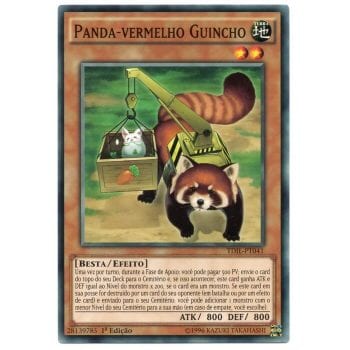 Yu-Gi-Oh! | A Ilusão Negra | Panda-Vermelho Guincho - TDIL-PT041