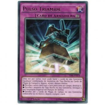 Yu-Gi-Oh! | A Ilusão Negra | Pulso Triâmide - TDIL-PT074
