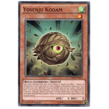 Yu-Gi-Oh! | Almas Cruzadas | Yosenju Kodam - CROS-PT018