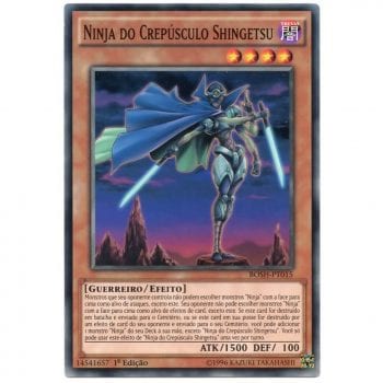 Yu-Gi-Oh! | Destruidores das Sombras | Ninja do Crepúsculo Shingetsu - BOSH-PT015