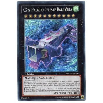 Yu-Gi-Oh! | Caçadores de Números | CXyz Palácio Celeste Babilônia - NUMH-PT046
