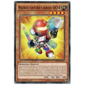 Yu-Gi-Oh! | Mega Lata 2016 | Robô-secretário 004 - MP16-PT017