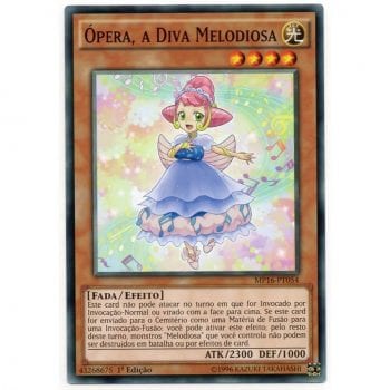 Yu-Gi-Oh! | Mega Lata 2016 | Ópera, a Diva Melodiosa - MP16-PT054