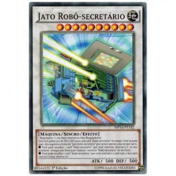 Yu-Gi-Oh! | Mega Lata 2016 | Jato Robô-secretário - MP16-PT142