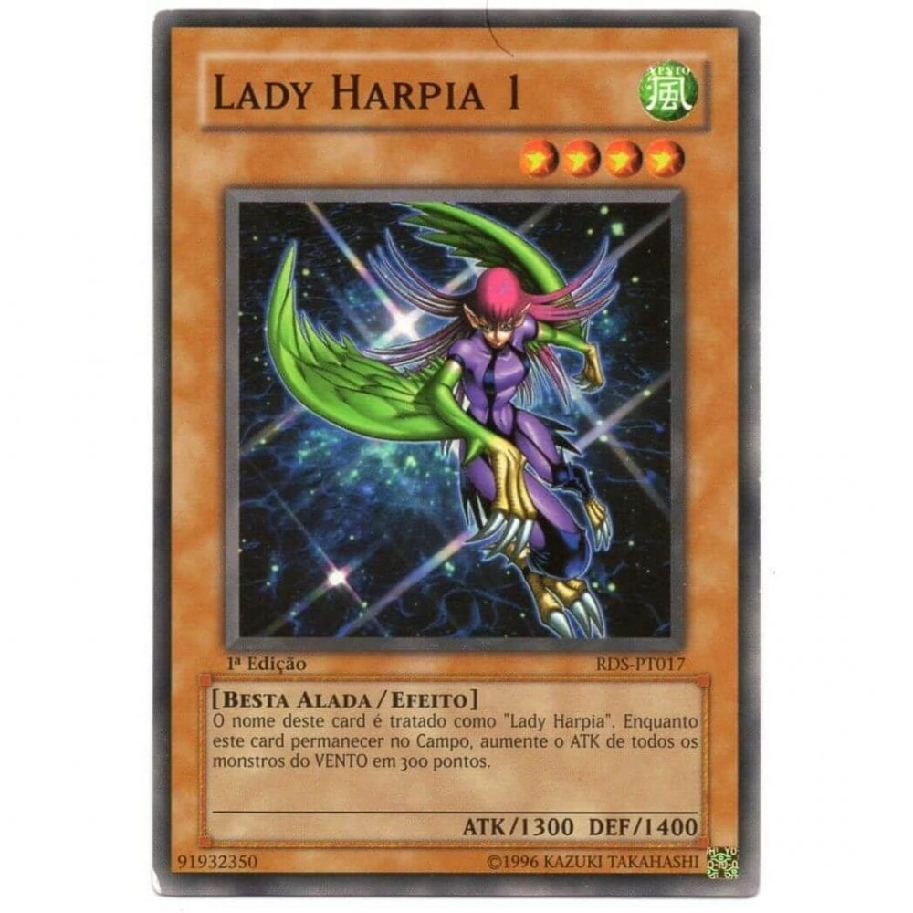 Yu-Gi-Oh! | Ascenção do Destino | Lady Harpia 1 - RDS-PT017