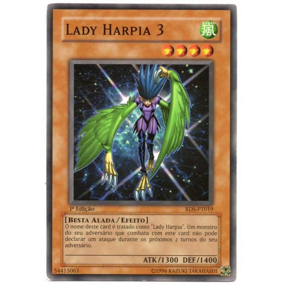 Yu-Gi-Oh! | Ascenção do Destino | Lady Harpia 3 - RDS-PT019
