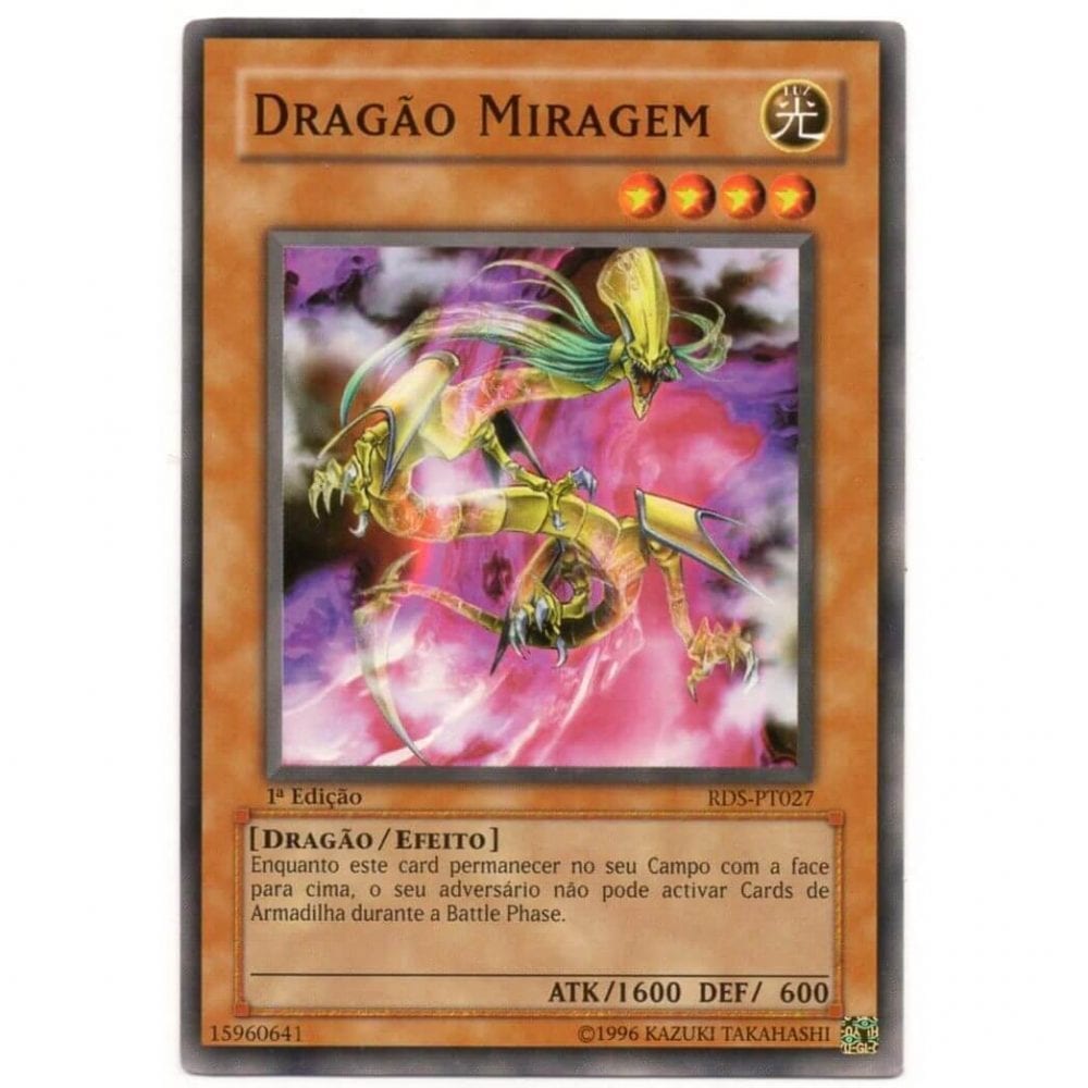 Yu-Gi-Oh! | Ascenção do Destino | Dragão Miragem - RDS-PT027