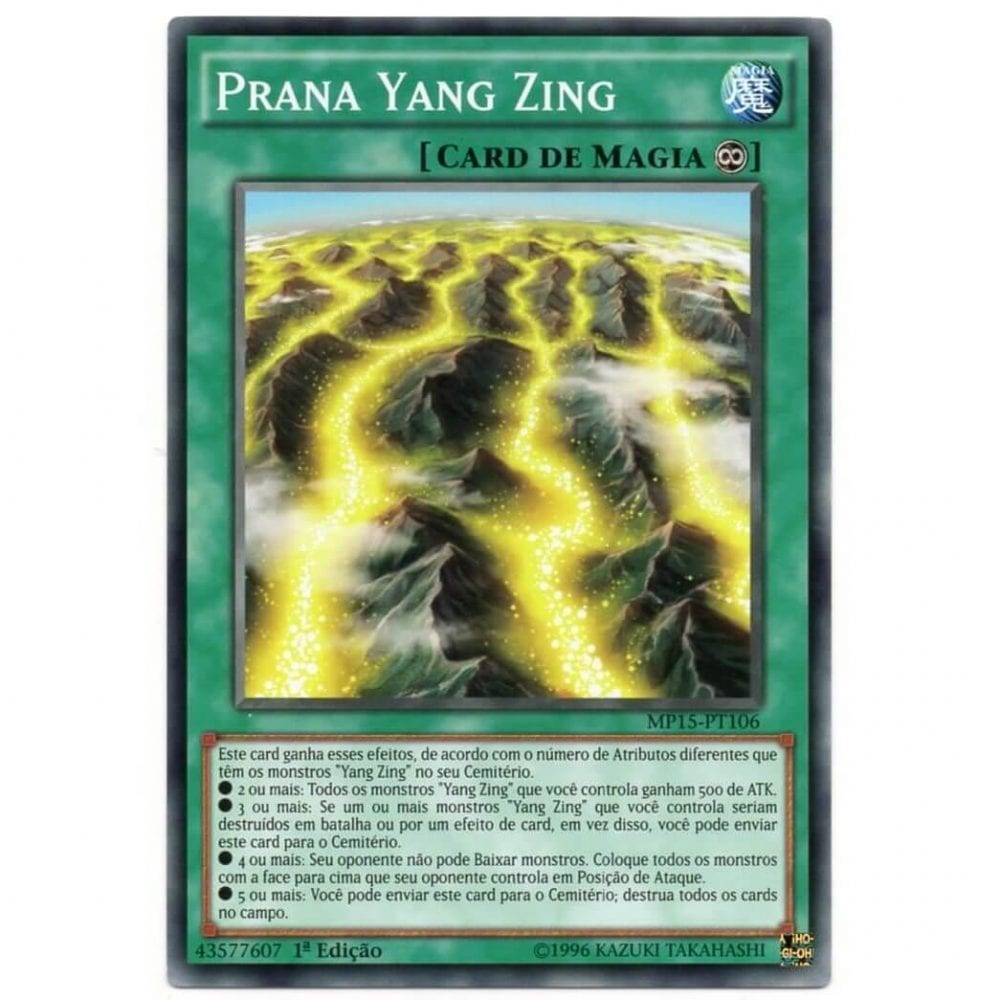 Yu-Gi-Oh! | Mega Lata 2015 | Prana Yang Zing - MP15-PT106