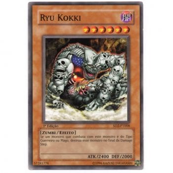 Yu-Gi-Oh! | Deck Estrutural - Insanidade Zumbi | Ryu Kokki - SD2-PT008