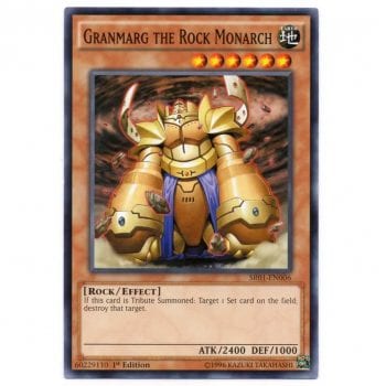 Yu-Gi-Oh! | Structure Deck - Emperor of Darkness | Granmarg the Rock Monarch - SR01-EN006