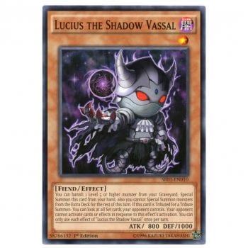 Yu-Gi-Oh! | Structure Deck - Emperor of Darkness | Lucius the Shadow Vassal - SR01-EN010