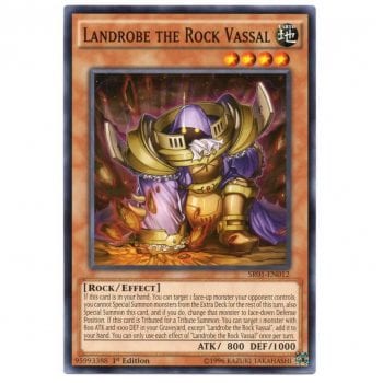 Yu-Gi-Oh! | Structure Deck - Emperor of Darkness | Landrobe the Rock Vassal - SR01-EN012