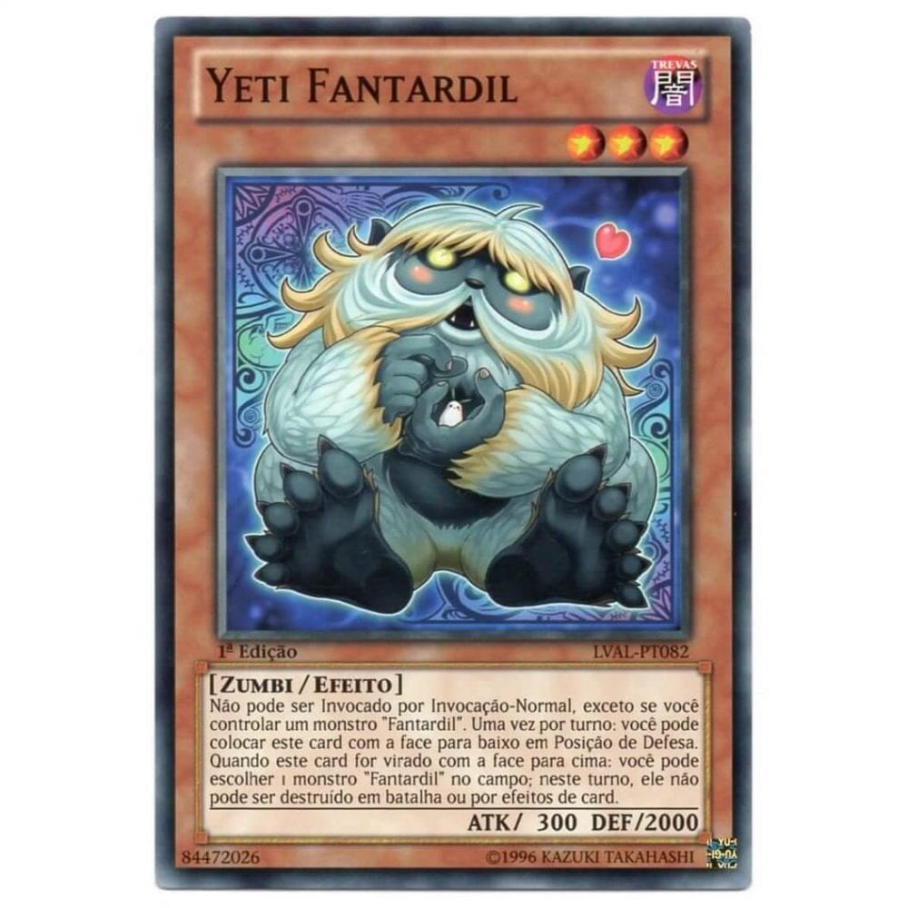 Yu-Gi-Oh! | O Legado do Destemido | Yeti Fantardil - LVAL-PT082
