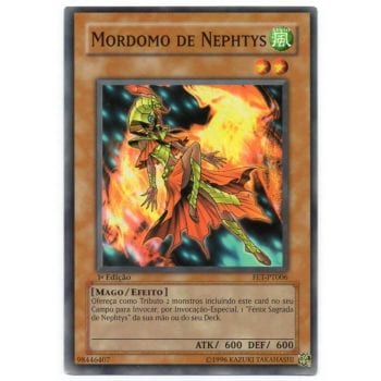 Yu-Gi-Oh! | Eternidade Flamejante | Mordomo de Nephtys - FET-PT006