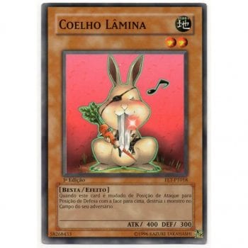 Yu-Gi-Oh! | Eternidade Flamejante | Coelho Lâmina - FET-PT018