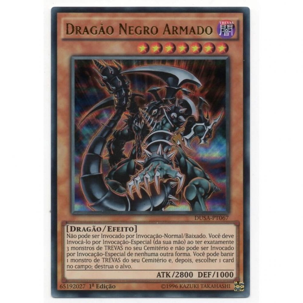 Yu-Gi-Oh! | Saga do Duelista | Dragão Negro Armado - DUSA-PT067