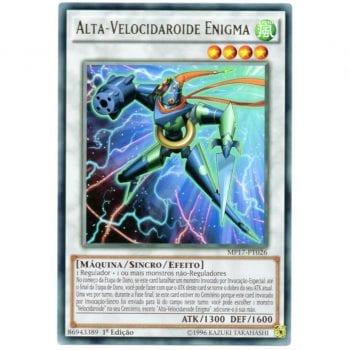 Yu-Gi-Oh! | Mega Lata 2017 | Alta-Velocidaroide Enigma - MP17-PT026