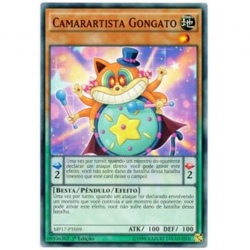 Yu-Gi-Oh! | Mega Lata 2017 | Camarartista Gongato - MP17-PT059