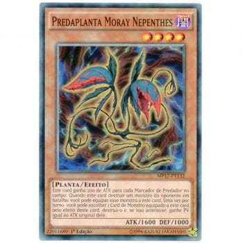 Yu-Gi-Oh! | Mega Lata 2017 | Predaplanta Moray Nepenthes - MP17-PT132