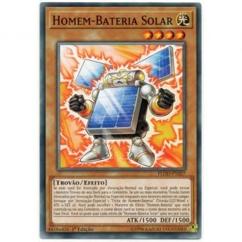 Yu-Gi-Oh! | Chamas da Destruição | Homem-bateria Solar - FLOD-PT027