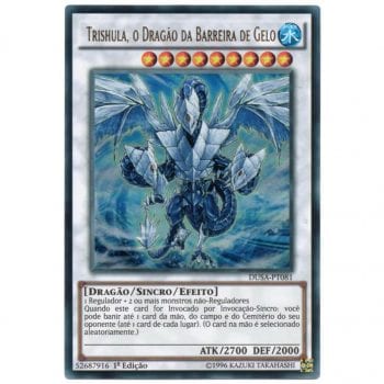 Yu-Gi-Oh! | Saga do Duelista | Trishula, o Dragão da Barreira de Gelo - DUSA-PT081