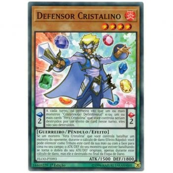 Yu-Gi-Oh! | Chamas da Destruição | Defensor Cristalino - FLOD-PT093