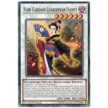Yu-Gi-Oh! | Chamas da Destruição | Flor Cardian Luabservar Flores - FLOD-PT094