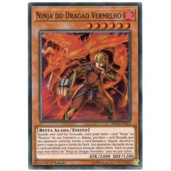 Yu-Gi-Oh! | Sombras em Valhala | Ninja do Dragão Vermelho - SHVA-PT025
