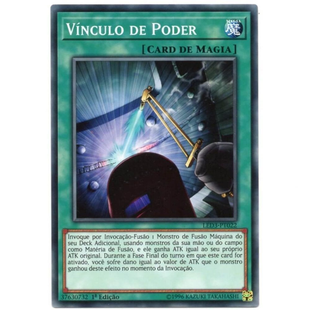 Yu-Gi-Oh! | Duelistas Lendários - Dragão Branco do Abismo | Vínculo de Poder - LED3-PT022