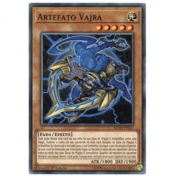 Yu-Gi-Oh! | Mega Lata 2018 | Artefato Vajra - MP18-PT027