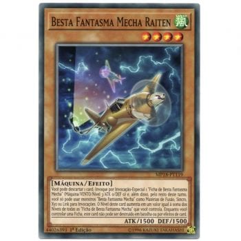 Yu-Gi-Oh! | Mega Lata 2018 | Besta Fantasma Mecha Raiten - MP18-PT119