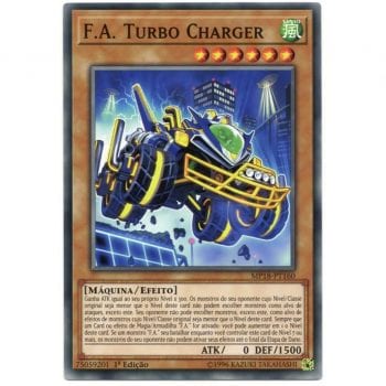 Yu-Gi-Oh! | Mega Lata 2018 | F.A. Turbo Charger - MP18-PT160