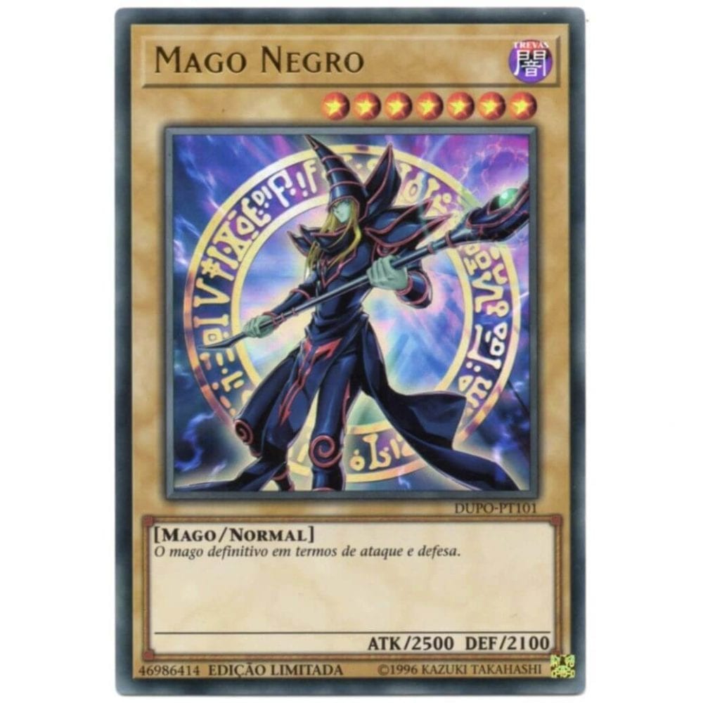 Yu-Gi-Oh! | O Poder do Duelo | Mago Negro - DUPO-PT101