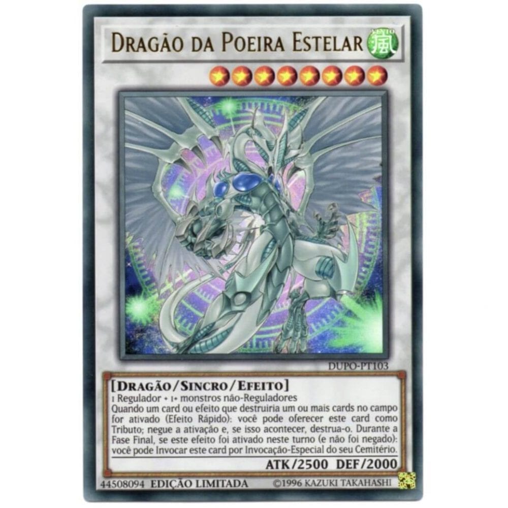 Yu-Gi-Oh! | O Poder do Duelo | Dragão da Poeira Estelar - DUPO-PT103