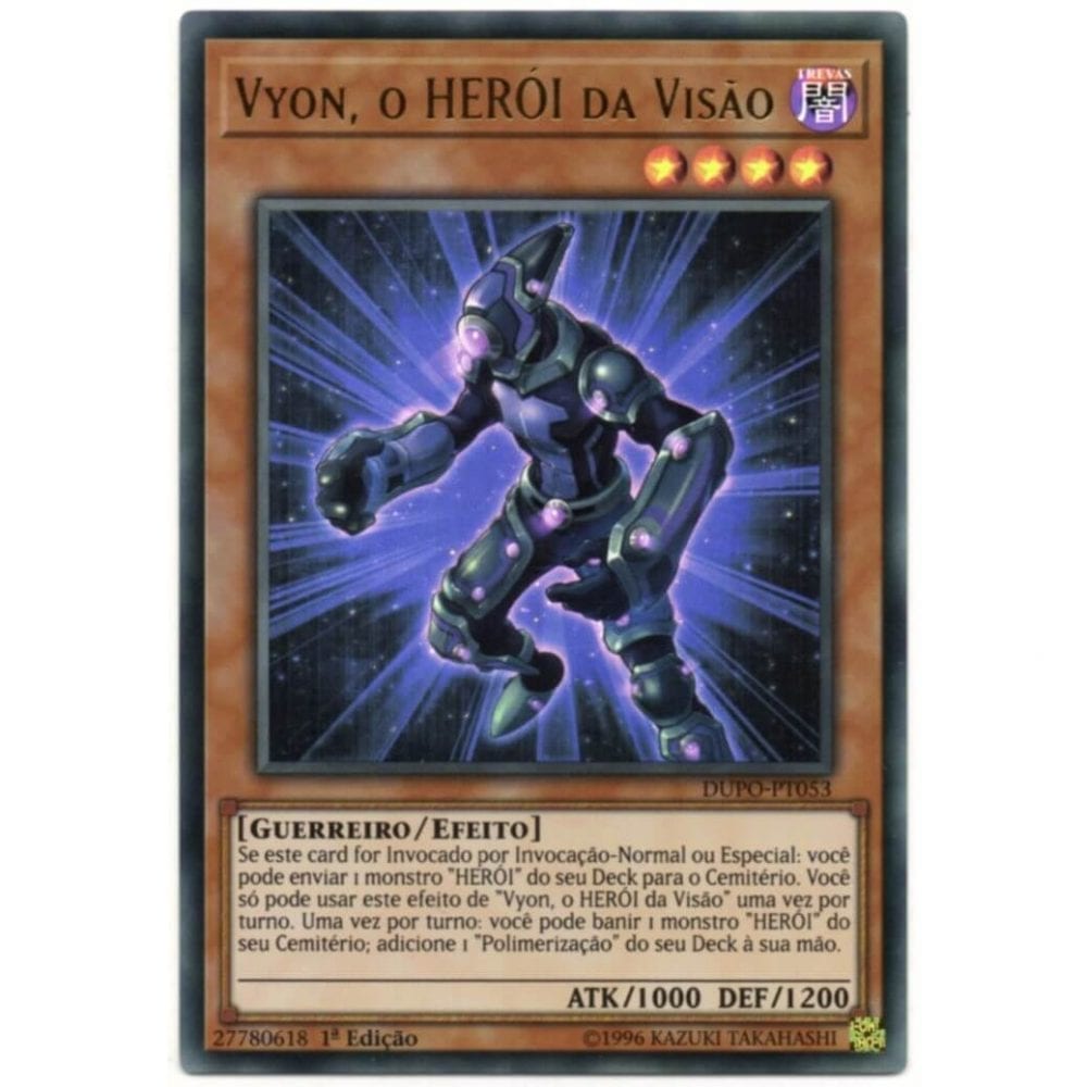 Yu-Gi-Oh! | O Poder do Duelo | Vyon, o HERÓI da Visão - DUPO-PT053