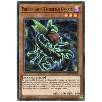 Yu-Gi-Oh! | O Poder do Duelo | Predaplanta Escorpião Ophrys - DUPO-PT066