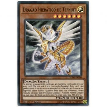 Yu-Gi-Oh! | O Poder do Duelo | Dragão Hierático de Tefnuit - DUPO-PT080