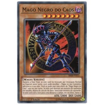 Yu-Gi-Oh! | Deck Estrutural - Ordem dos Magos | Mago Negro do Caos - SR08-PT015