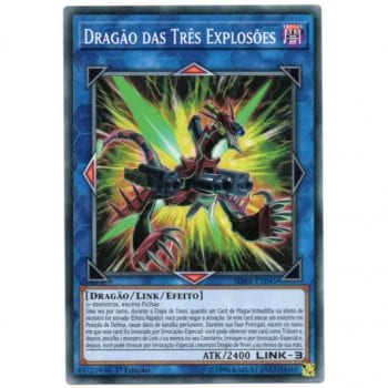 Yu-Gi-Oh! | Deck Estrutural - Revolta do Foguette | Dragão das Três Explosões - SDRR-PT045