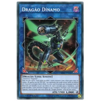 Yu-Gi-Oh! | Deck Estrutural - Revolta do Foguette | Dragão Dínamo - SDRR-PT046