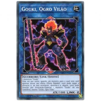 Yu-Gi-Oh! | Lata Sarcófago Dourado 2019 | Gouki, Ogro Vilão - MP19-PT101