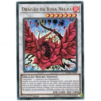 Yu-Gi-Oh! | Devastador de Duelos | Dragão da Rosa Negra - DUDE-PT010