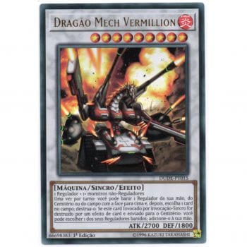 Yu-Gi-Oh! | Devastador de Duelos | Dragão Mech Vermillion - DUDE-PT015