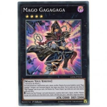Yu-Gi-Oh! | Duelistas Lendários - Herói Mágico | Mago Gagagaga - LED6-PT034